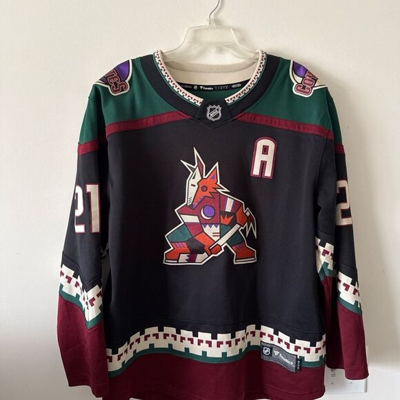 Unbranded Other - Men’s Fanatics Derek Stepan #21 Arizona Coyotes Retro Kachina Jersey Sz L - RARE